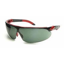 Gafas de protección OPTOR rojas y negras – Estándar PPE