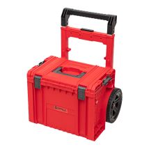 Qbrick System Pro Cart 2.0 Plus Red Ultra Hd Apilable 490 X 415 X 660 Mm 29 L Ip54 Asa Telescópica Doble Extraíble