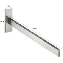 Toallero Sin Taladrar, Soporte Para Toallas De Pared De Acero Inoxidable 304, Toallero De Cocina, Toallero De Baño, Autoadhesivo - Sencillo