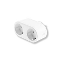 Enchufe WiFi Doble Energeeks EG-EW006MC – Control Remoto – Compatible con Alexa y Google Assistant – 3680W – 16A