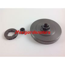 Cadena De Motosierra Embrague Campana Piñón P680 Alpina-castor-ggp Castelgarden 3/8
