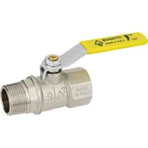 Gas-kugelhahn Männlich-weiblich Mit Hebel 1"