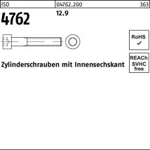 Iso 4762 Zylinderschrauben 12.9 M 4 X 30 K 100 Stk