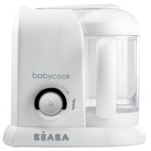Beaba - 4in1 Babyroboter 1100ml Weiß/silber - Béaba - 912675