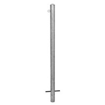 Poste Barrera Para Encementar Ø 60 Mm Galvanizado Al Horno