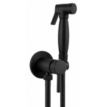 Juego De Bidé Con Mezclador Y Ducha En Latón Acabado Negro Mate Pollini Acqua Design D09181203no Negro Mate