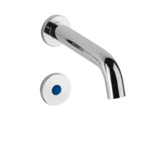 Idral - Grifo De Lavabo Electrónico Empotrado Con Caño Con Alimentación De 230 V