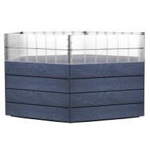 Garantia Ergo Letto Rialzato Turbo Xl 75 Stone, Incl. Sistema Di Risparmio Idrico Flora