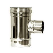 Conector En T Reducido Para Otros Diámetros De Chimenea Dn 230