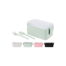 Boîte Lunch Basics Boîte Repas Compartimentée Avec Couverts - Basics