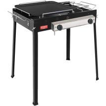Barbecue Carrellato A Gas 'combinato' Cm. 71 X 48 X 69 (l X
