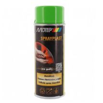 Bombe de peinture – 400ml – Élastomère pelable vert brillant – Vernis en aérosol – EUROPEAN AEROSOLS