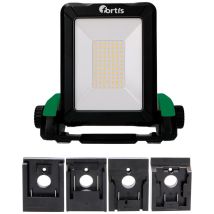 Ede - Fortis Akku-arbeitsleuchte Wechselakkusystem 18v 2900lumen Inkl. Adapter