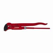 Eckrohrzange – 25 mm (1") – Chrom-Vanadium-Stahl – rot lackiert – 0,815 kg