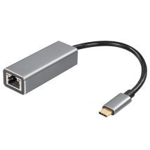 Adattatore Maxtrack Usb C Lan - Adattatore Ethernet Usb-c A Rj45, Adattatore Ethernet Usb-c De 1 Gbit/s, Compatibile Con Macbook, Ipad Pro, Laptop, 