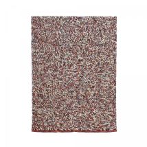 Brink&campman - Tapis Salon Et Chambre En Laine 200x300 Beige Et Rouge Rectangle Tissé