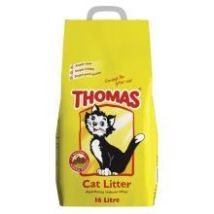 Thomas – Cat Litter – 16 Liters – Highly Absorbent Natural Mineral Product