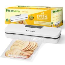 Macchina Sottovuoto Everyday FoodSaver – VS0290X – Compatta e Silenziosa – Conserva Freschezza Fino a 5 Volte Più a Lungo