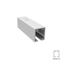 Guia Star Xl Alu. Lacado Blanco Mate 2mts