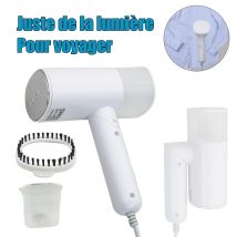 Vapore Pour Vêtements, Vapeur De Voyage Portable 2 En 1, Chauffage Rapide De 15 Secondes, Écran Led