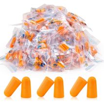 Packung Mit 100 Paar Ultraweichen Schaumstoff-ohrstöpseln Zur Lärmreduzierung Und Gegen Schnarchen