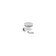 Ablaufarmatur COMPACT 90 m – runde Ablaufabdeckung – Kunststoff – 100 mm – 300 mm – 90 mm – 447 g – Chrom