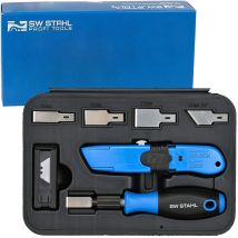 Sw-stahl 94860l - Set Raschietti E Coltelli, 27 Pezzi