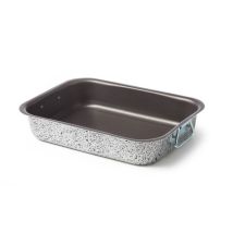 Teglia Antiaderente In Alluminio Rettangolare Sale E Pepe 35 Cm
