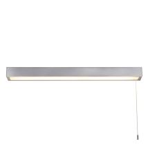 Applique Contemporanea Venti Alluminio Cromo Bianco Led 18,77w 3000k