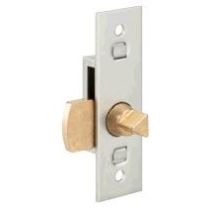 Blindomax – 447 – Serratura reversibile piccola senza chiave a cifre – Acciaio zincato, Ottone – 90 x 26 mm