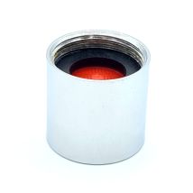 Aeratore per rubinetto F18 GW – Ottone cromato – Diametro esterno 20 mm – Altezza 19 mm – Portata media 6 l/min