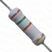 Resistencia Carbon Axial 150r 2w 5% Medidas 4,2x11mm