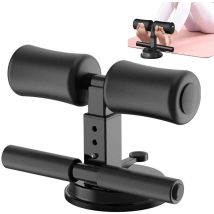 Barra De Abdominales Portátil Con Ventosa, Soporte De Tobillo Acolchado Ajustable, Equipo De Entrenamiento Abdominal Para Casa, Fitness Y Viajes (