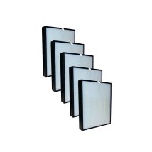 Pack 5 Filtres Hepa+charbon Noaton Fpk01 Compatible Avec Delonghi Ac 75
