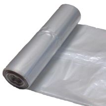 Müllbeutel, Dick, 80 Mikron, Strapazierfähig, 5er-rolle, Transparent, 240l