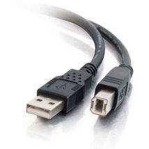 C2g - Usb Kabel (schwarz, Usb A, Usb B, Stecker/stecker, Schwarz)