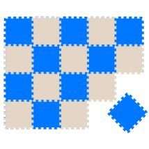 Littletom - 18 Piezas Alfombra Puzzle Para Bebés Y Niños - 30x30 Suelo Goma Eva Tapete Juego