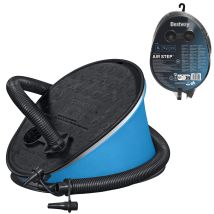 Bestway Fußluftpumpe 2000 cm³ – 1,6 Liter – 3 Ventiladapter – 28 x 22 cm – 0,79 kg