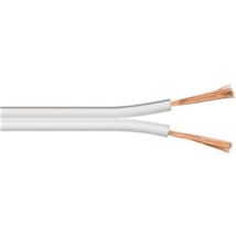 Bobina 100m Cable Paralelo 2x2,5mm Cca Blanco
