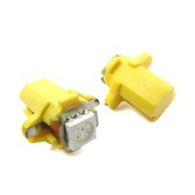 Carall - Lampada Led T5 B8.3d B8,3d Colore Giallo Yellow Luci Cruscotto E Strumentazione 12v