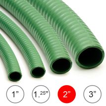10m Reinforced Hose Suction Hose 2" / 51mm Wolf Pvc Garden Hose