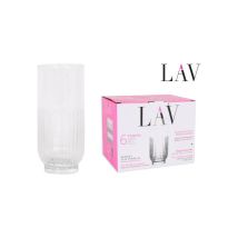 Set De Vasos Lav Tokyo (6 Uds) (395 Ml) 8692952202117 S2206023 Lav