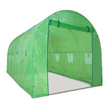 Boudech - Invernadero De Cultivo De 2,5x4 M Con Estructura De T nel De Acero Galvanizado Y Cubierta De Red De Pe. Invernadero 10sqm 250x400x190cm