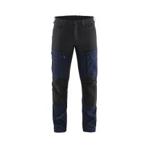 Dehnbarer Arbeitshose 1456 - Dunkelblau/schwarz L - Fr(46) - Se(c52) - Normen