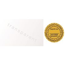 Placa De Prueba Multianual B25xl60mm A.2026-2035 Lámina