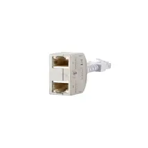 Metz Connect RJ45 Kabeladapter-Set – 2 x ISDN/Telefon – Kategorie 5E – geschirmt – für Videoüberwachung