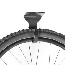 Andrys Crochet Vélo Plafond 1 Place Avec Crochet Noir Peint Antirayures