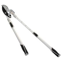 Aft - Tijeras Podar 2 Manos Yunque. Telescopica De 68 A 95 Cm. Mango Aluminio Multiplicador Fuerza, Corte Ø 35 Mm. Empuñadura Tpr