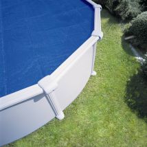 Fresh-pool - Solarplane, Solarfolie, Luftpolsterabdeckung Für Pool Rund, 350cm / 360cm, 180 Μm