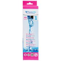 Cartuccia filtrante carbone attivo per acqua potabile – Compatibile con portafiltro 10 – Durata 12 mesi – AQUAWATER